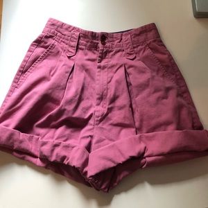 Vintage pink shorts